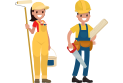 hammer and wrench
